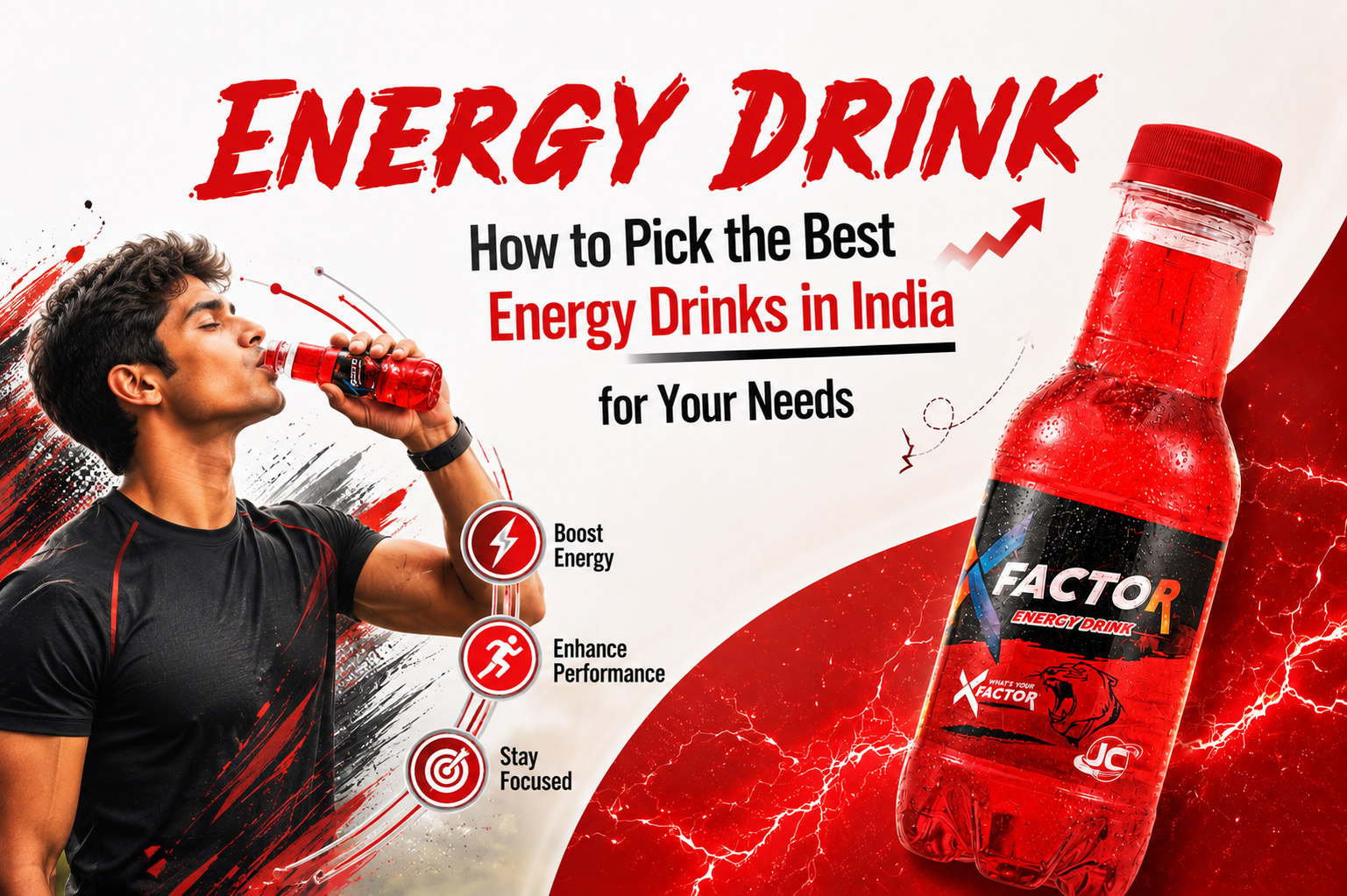 Best energy drink in India for sustained energy, focus and performance without crashes